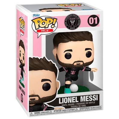 MLS POP! Sports Vinyl Figur Inter Miami- Lionel Messi(away) 9 cm - Funko - (sonstige