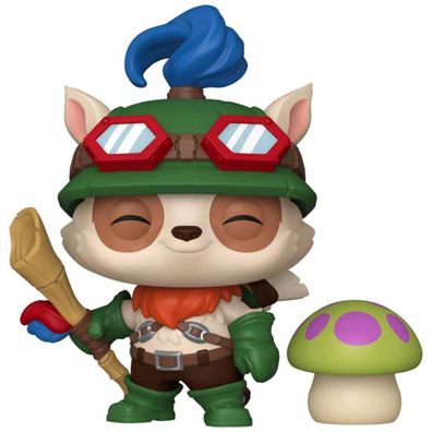 League of Legends POP!&Buddy Vinyl Figur Teemo w/Shroom 9 cm