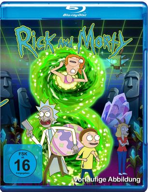 Rick & Morty - Staffel 8 (BR) Min: 215/DD5.1/WS - PLAION GmbH