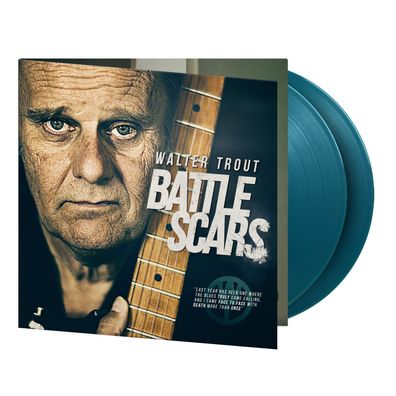 Walter Trout: Battle Scars (10th Anniversary) (180g) (Limited Numbered Edition) (Aqua