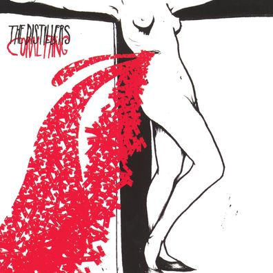 The Distillers: The Distillers: Coral Fang (Red W/ Black Splat