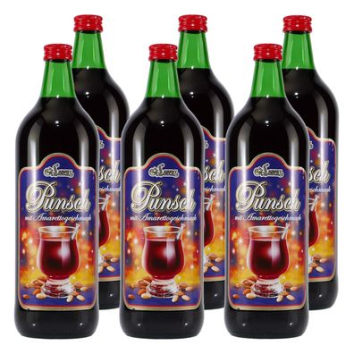 St. Lorenz Punsch mit Amarettogeschmack (6 x 1,0L)