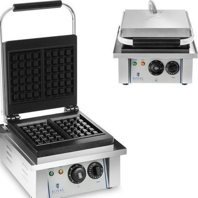 Rechteckiges Waffeleisen für 2 belgische Waffeln