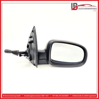 Außenspiegel rechts Schwarz 9165788 OPEL CORSA C F08 F68 1.0 GM