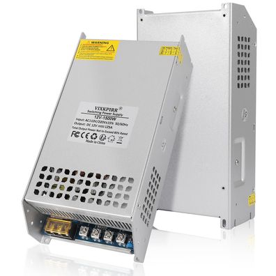 Vixkpirr Netzteil DC 12V 125A 1500W Schaltnetzteil Transformator