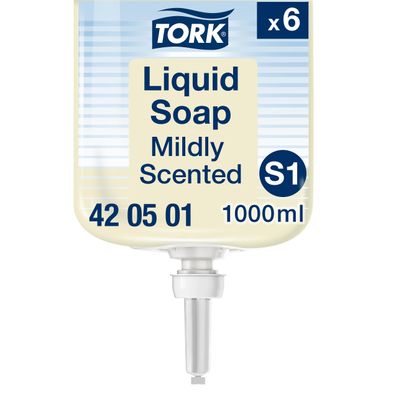 Tork Flüssigseife S1 mild 5 x 1000 ml frischer Duft 420501 für S1 Spender