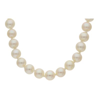 Perlenkette Silber Akoya Zuchtperle Second Hand 25326707 getragen wie neu