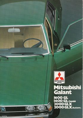 Mitsubishi Galant 1600 / 2000, Prospekt