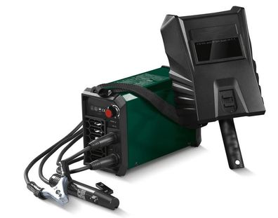 Inverter Schweißgerät mit Maske Schweißgerät mit passenden Elektroden