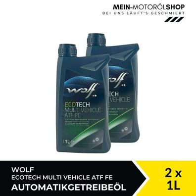 Wolf EcoTech Multi Vehicle ATF FE Getriebeöl 2x1 Liter