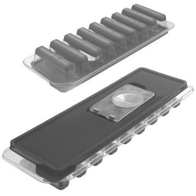 Silikon-Eiswürfelform mit Deckel, 26,5 x 9,5 cm