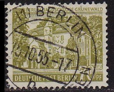 Germany BERLIN [1954] MiNr 0123 ( O/used ) [04] Architektur