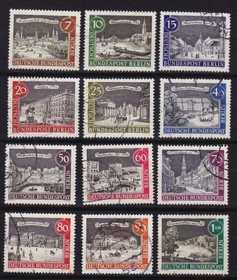 Germany BERLIN [1962] MiNr 0218-29 ( * */mnh ) Architektur