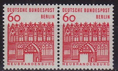 Germany BERLIN [1964] MiNr 0247 ( * */mnh ) [01] Architektur 2er