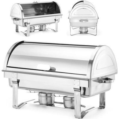 Speisenwärmer für Pasteten GN 1/1 Rolltop, 9L - Hendi 470206