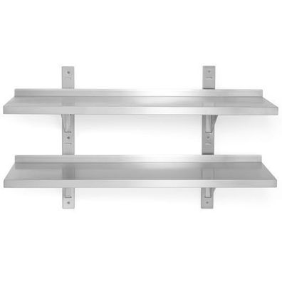 Doppeltes verstellbares Hängeregal 80 cm - Hendi 811771