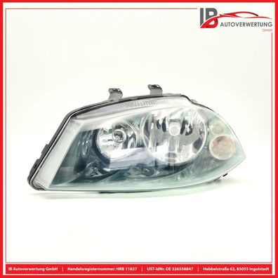 Scheinwerfer links Original 6L1941005A SEAT IBIZA IV 6L1 1.4 16V VALEO