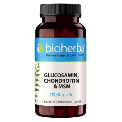 Bioherba Glucosamin, Chondroitin & MSM Kapseln