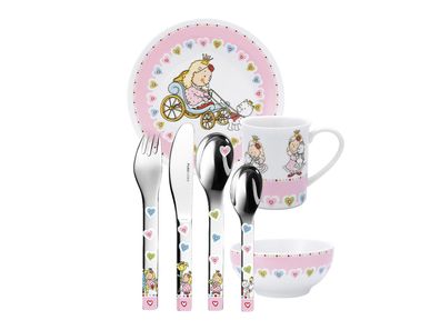 Puresigns Kinder-Geschirrset Nelia 7teilig