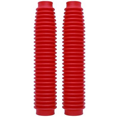 Faltenbalg Faltenb?lge Gabelschutz passt an Yamaha Xt 600 43F 34L 2KF 3TB rot