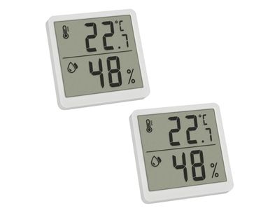 TFA Thermo/Hygrometer weiß