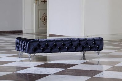 Designer Couchtisch Glastisch Tisch Chesterfield Leder Design Luxus Tische Sofa