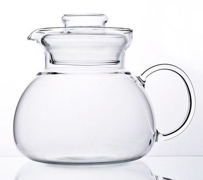 Bohemia Cristal Glaskanne Marta mit Sieb 1,5 l
