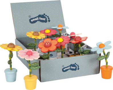 Display Drückfiguren Blumen 10-teilig