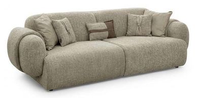 4-Sitzer Sofa Modern Abgerundete Form Hohe Rückenlehne Premium