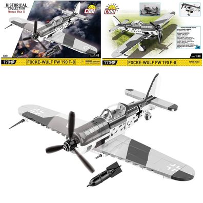 COBI 5871 Historical Collection WW2 Focke-Wulf Fw 190 F-8 (1:48)