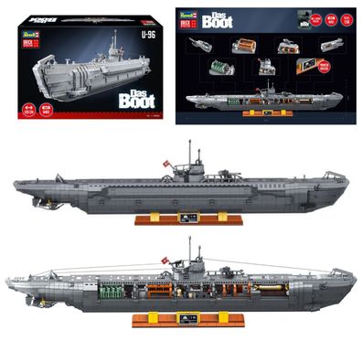 Revell Brick System 00960 U-Boot "Das Boot" (1:56) Klemmbaustein Set