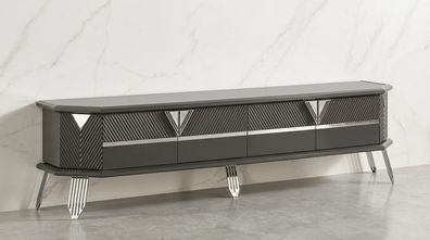 Unterblock Stil modern schwarz Wohnzimmer bequem praktisch geräumig