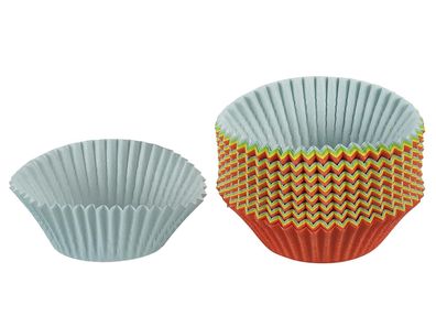 KAISER Papierbackförmchen Muffin Ø7cm farbig sortiert 150er Pack
