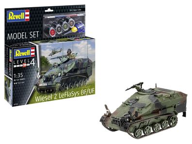 Revell 63336 Build+Paint Set Wiesel 2 LeFlaSys BF/UF (1:35) inkl. Zubehör
