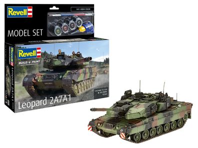 Revell 63360 Build+Paint Set Leopard 2A7A1 (1:35) inkl. Zubehör