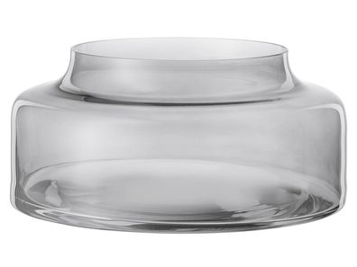 Bohemia Vase/Schale Ø20cm grau