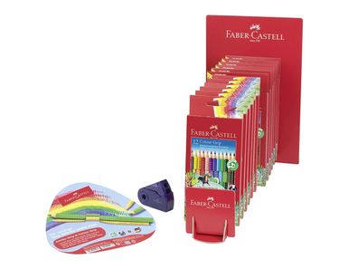 FABER-CASTELL Jumbo+Colour Grip 32er Display