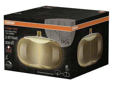 OSR LEDbigelipse Amber E27 dim