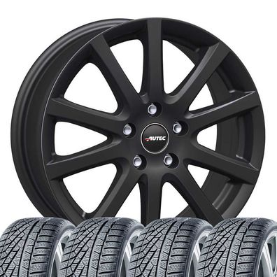 4 Winterräder Autec Skandic 7,5x18 ET37 225/55 R18 102V Continental für Skoda Kodiaq