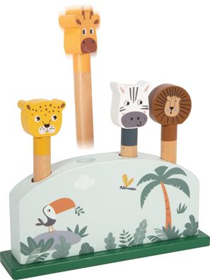 Steckspiel hüpfende Tiere „Safari“