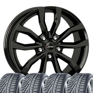 4 Winterräder Autec Uteca 8,5x19 ET38 235/50 R19 103V Continental für VW Tiguan,