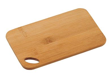 KESPER Schneidbrett Bambus mit Aufhängeloch 30x21x0,8cm