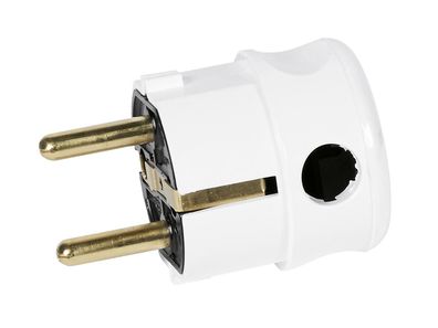 KOPP Winkelstecker weiß