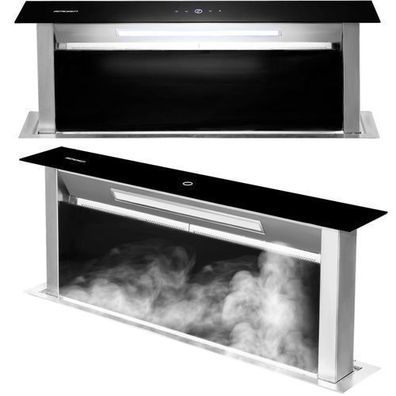 Dunstabzugshaube für die Arbeitsplatte, 90 cm, schwarz, BT-290