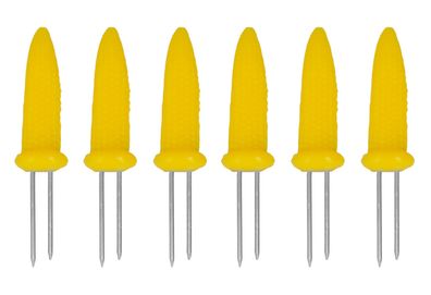 Metaltex Maiskolben-Halter 8cm 6Stück