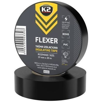 K2 FLEXER Isolierband 19 mm x 20 m B330