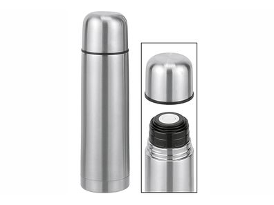 HI Isolierflasche doppelwandig 0,75 l Edelstahl
