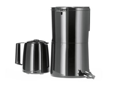 Severin Filterkaffeemaschine KA9307 1000W 8 Tassen mit 2 Thermokannen schwarz