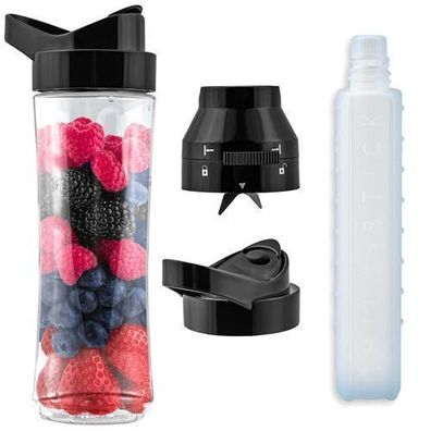 Blender Bottle Behälter 600 ml + Kühleinsatz BD-755 Berdsen