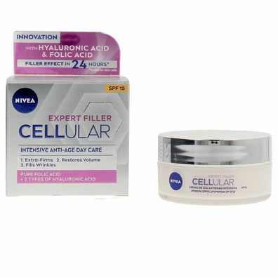 Nivea Nivea Cellular Filler HialurÃ³nico y FÃ³lico Crema DÃ­a Spf15 50ml